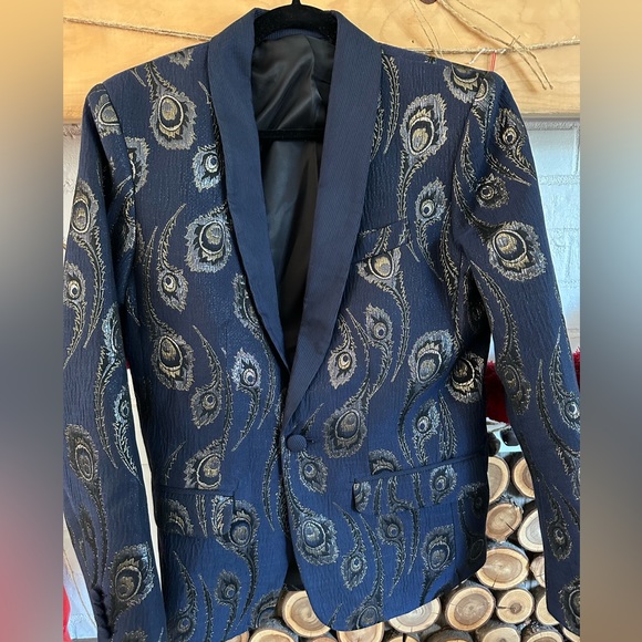 Mr Turk peacock jacket size 36 NWT - Picture 9 of 9